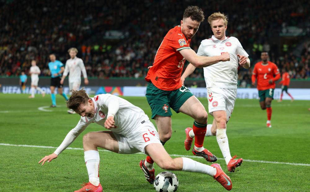 欧国联比赛场上著名球星神勇发挥，实现逆袭